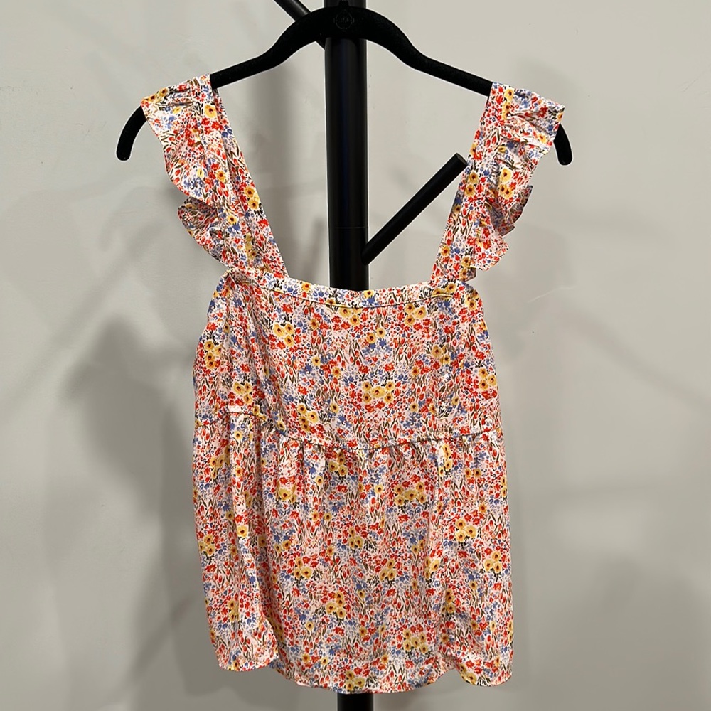 Loft floral women’s tank blouse (MP)